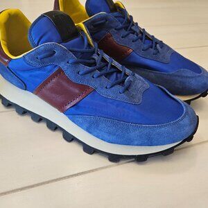Tod's Men's 1T Italian Leather and Suede Sneakers - Size 11`US/10 UK